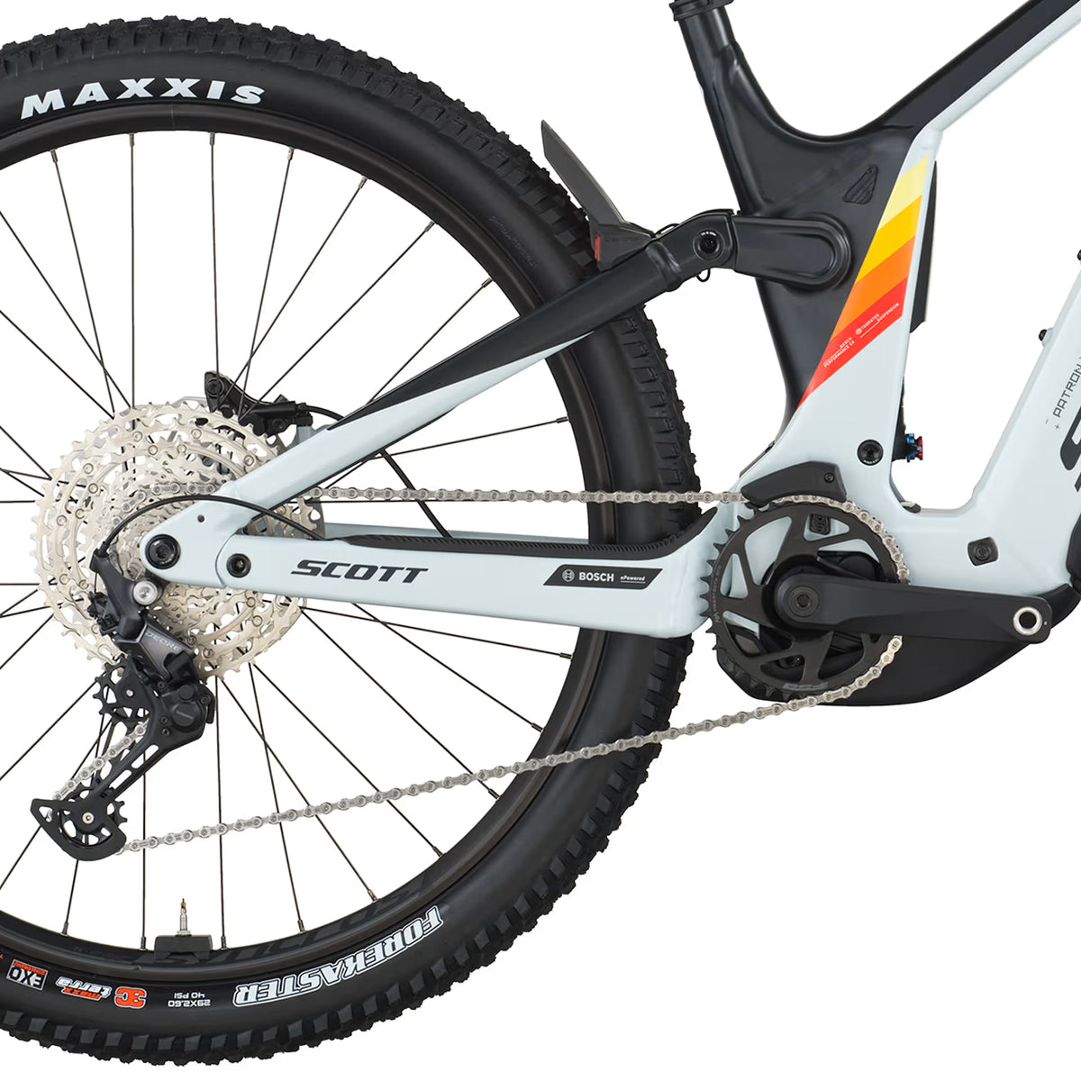 Patron 930 2026 cumulus white/black | Rafmagnshjól