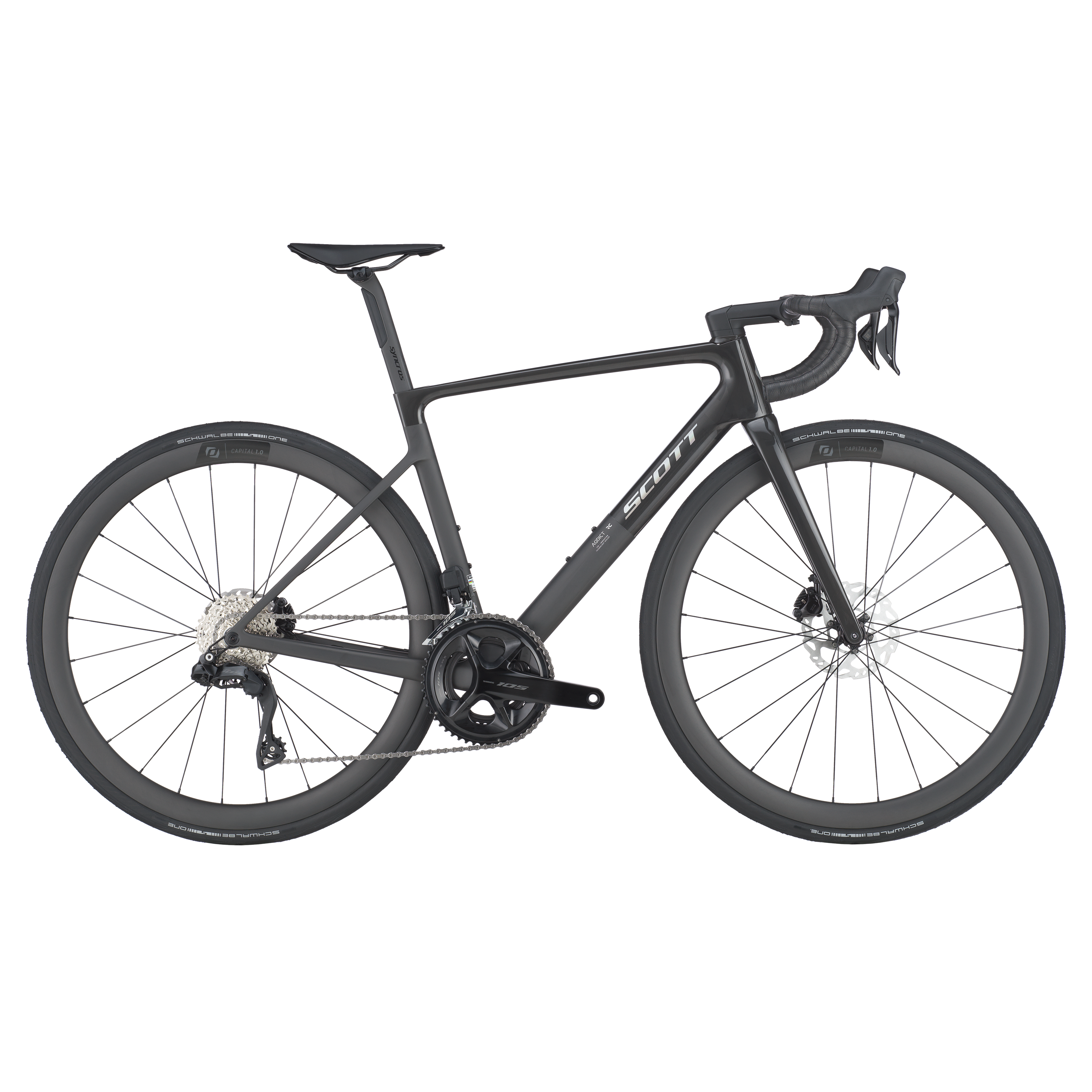 Addict RC 30 carbon black  | Götuhjól