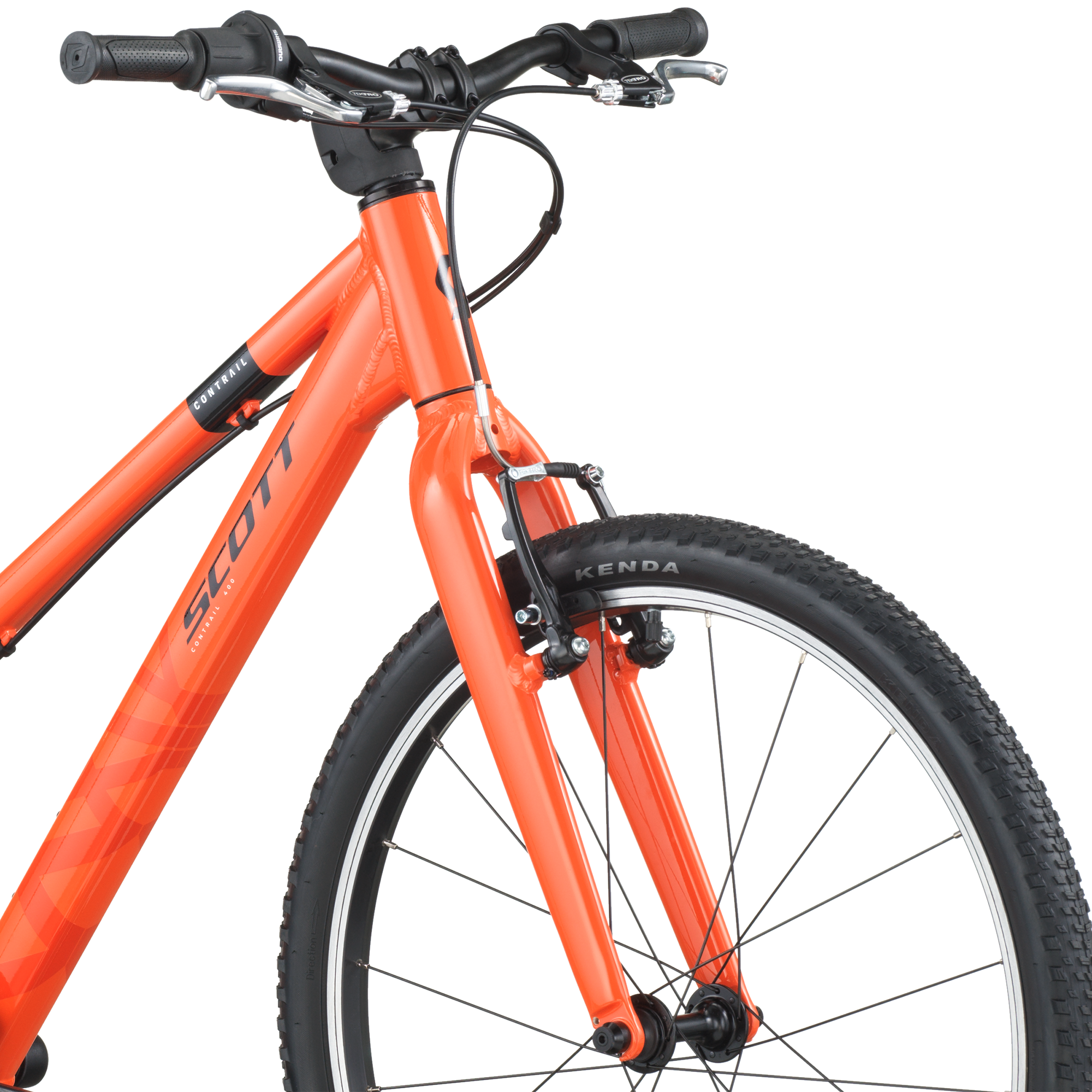 24" Contrail 400 flame orange | Barnahjól