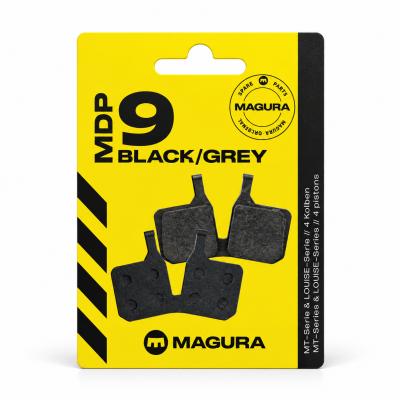 Magura MDP 9 BLACK/GREY | Diskabremsuklossar