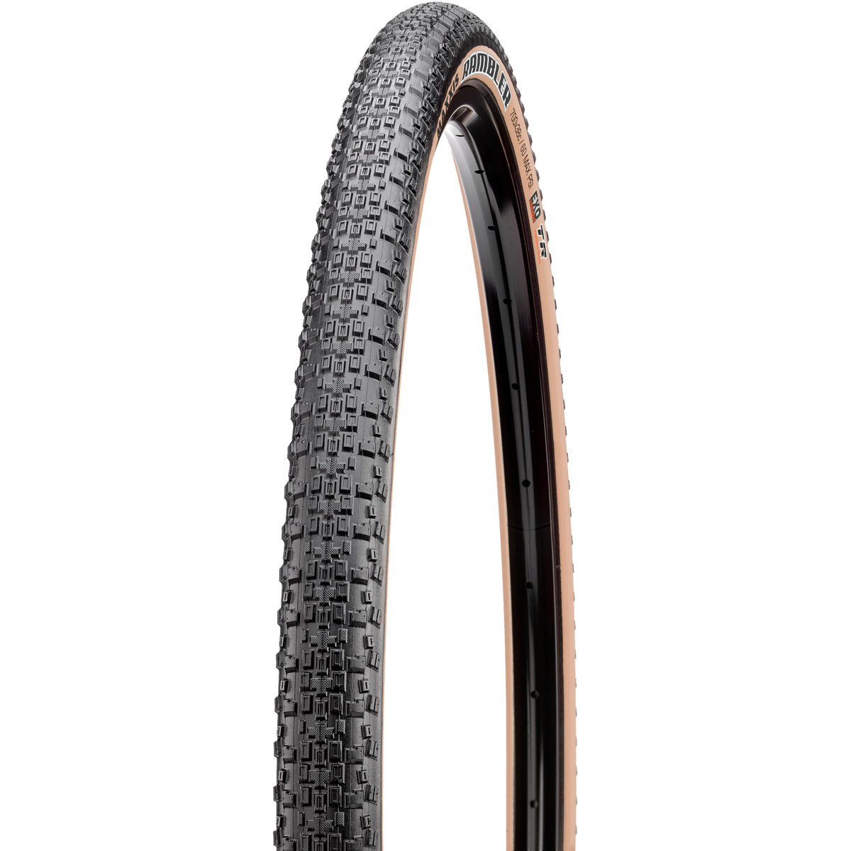 Maxxis Rambler Folding Tire - Gravel | Dual | EXO TR 700x38 | Tanwall