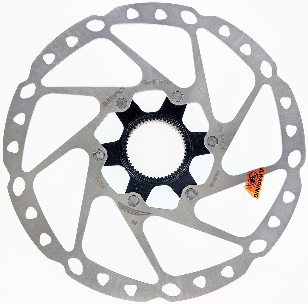 180mm Center Lock SM-RT64 w/ Lock Ring | Bremsudiskur