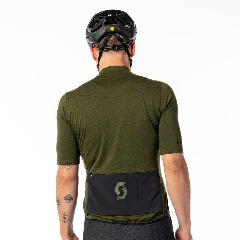 Gravel Merino Short-sleeve | Herra Bolur