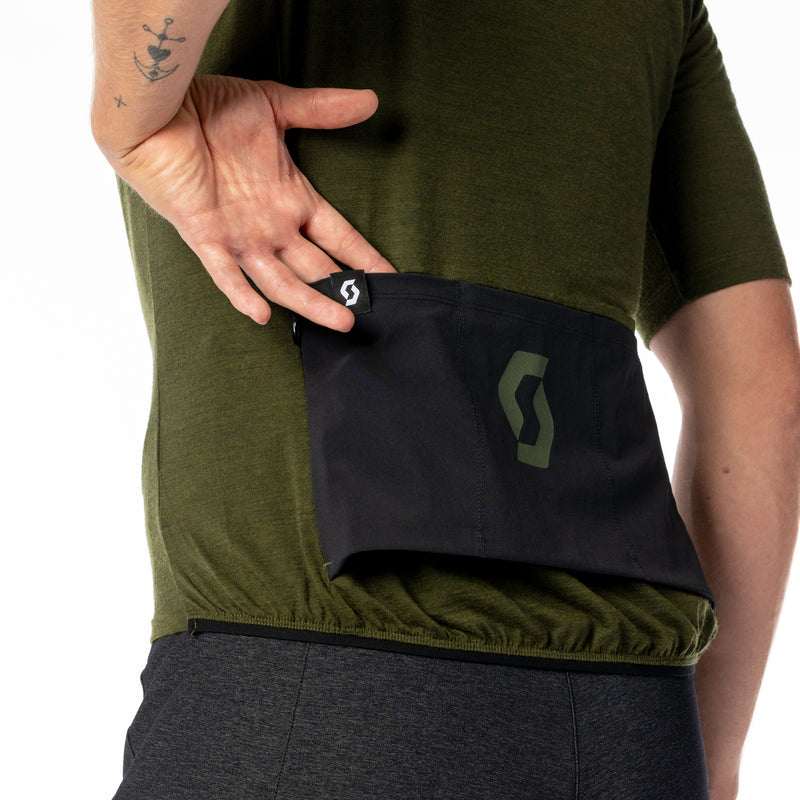Gravel Merino Short-sleeve | Herra Bolur