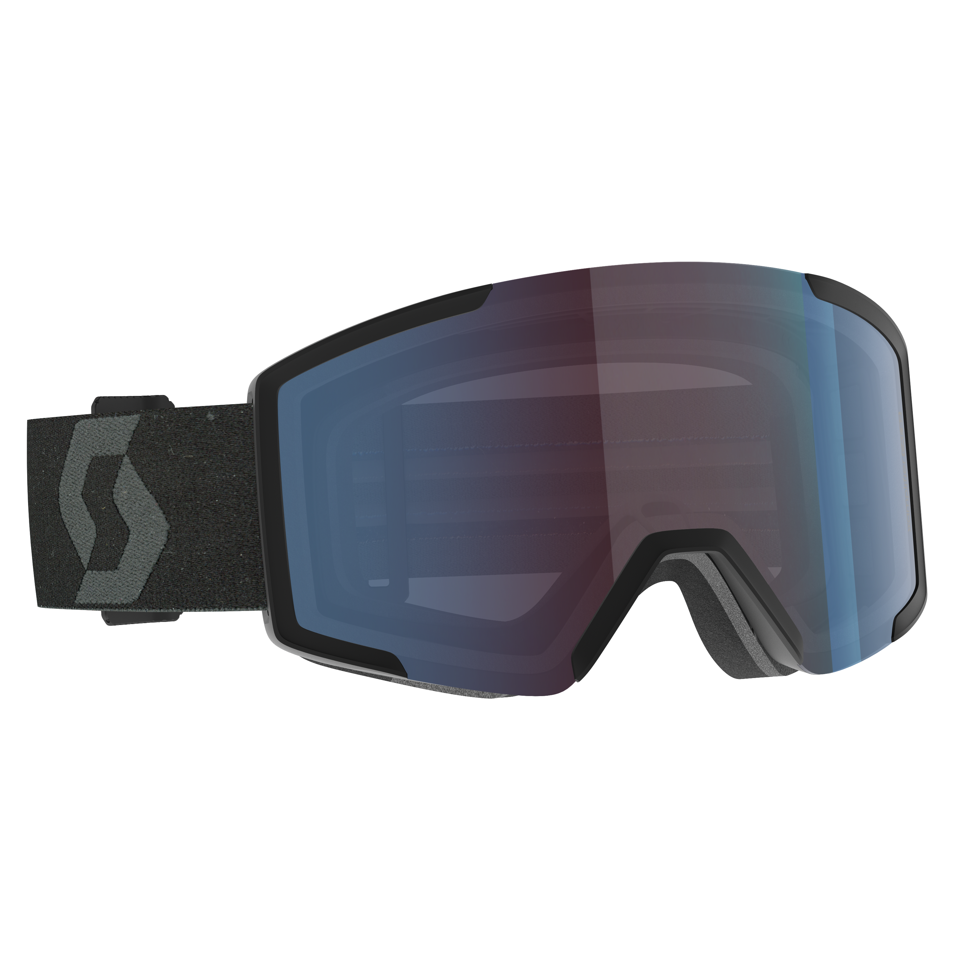 SHIELD black/enhancer blue chrome