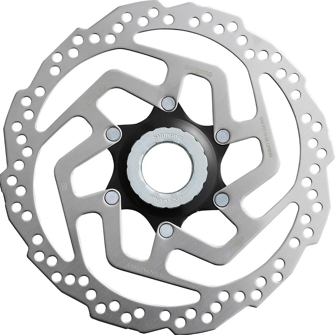 180mm Center Lock SM-RT10 w/ Lock Ring | Bremsudiskur