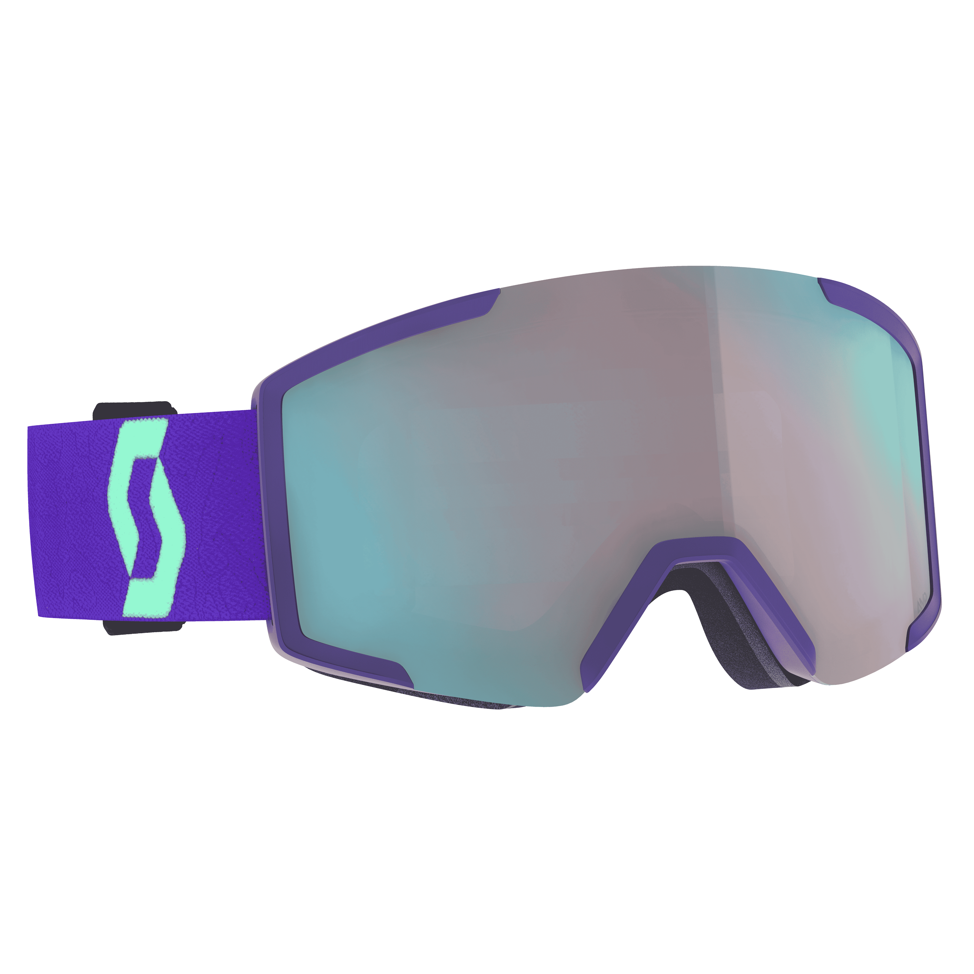 SHIELD deep purple/solar red chrome