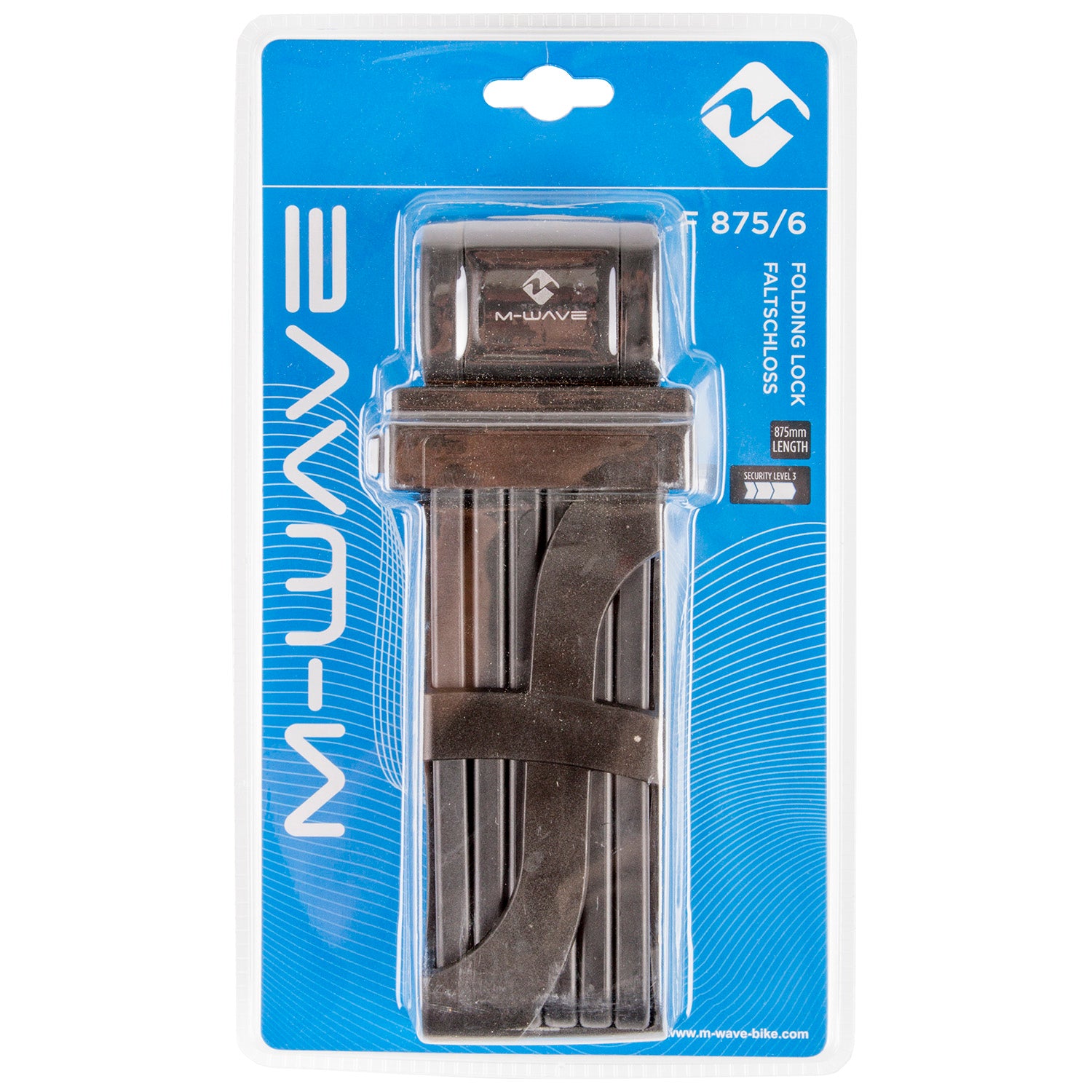 F 875/6 folding lock | Hjólalás