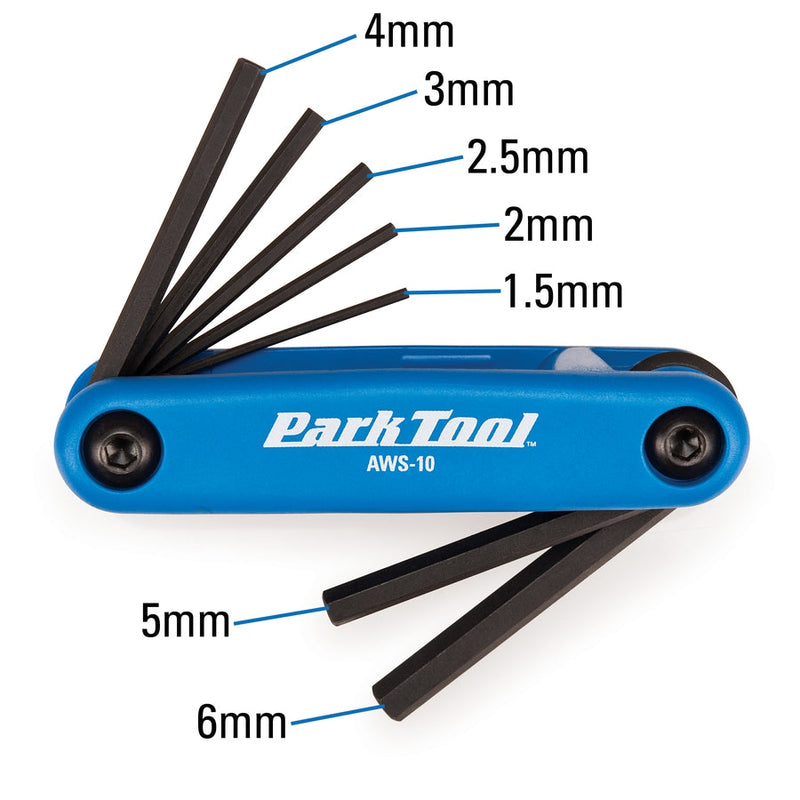 AWS 10 | Fold-Up Hex Wrench Set