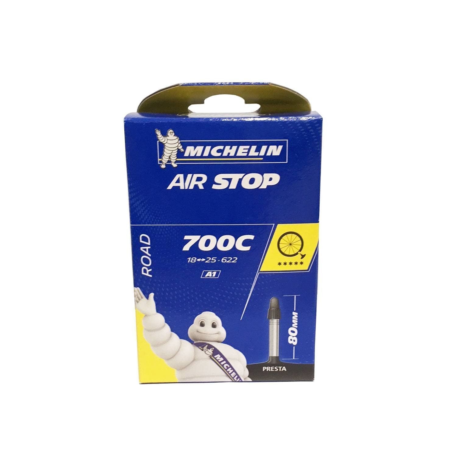 Slanga 28" MICHELIN Airstop 80mm ventill 700 x 18-25C