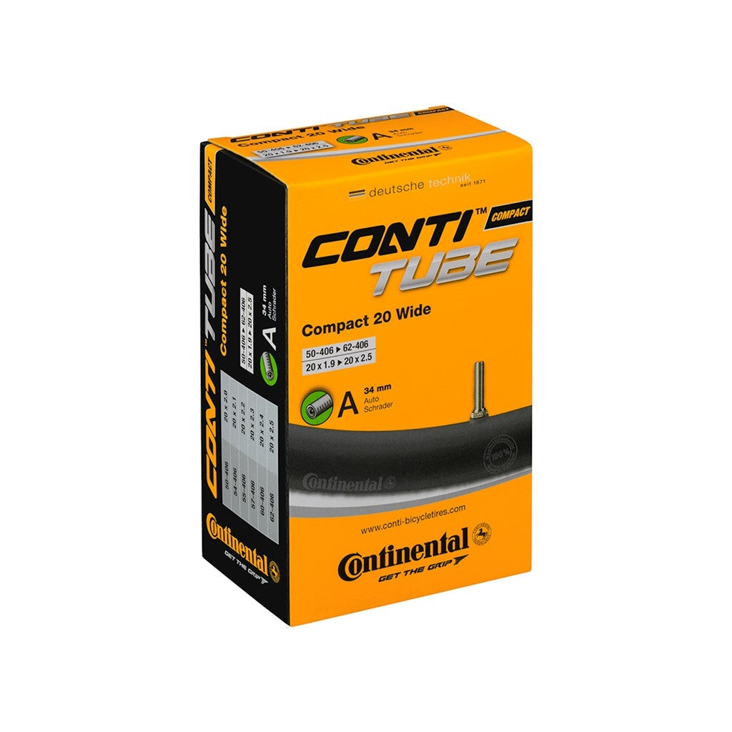 Slanga 20" CONTINENTAL 20 x 2,0 - 2,4 Bílventill 34 mm