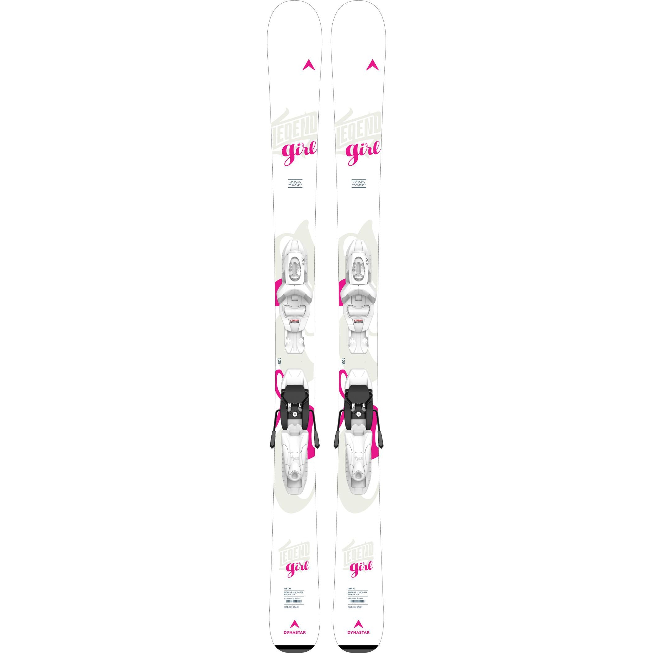 LEGEND GIRL 104-140cm | Barnaskíði með bindingum