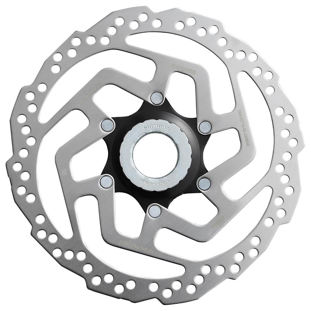 180mm Center Lock SM-RT10 w/ Lock Ring | Bremsudiskur